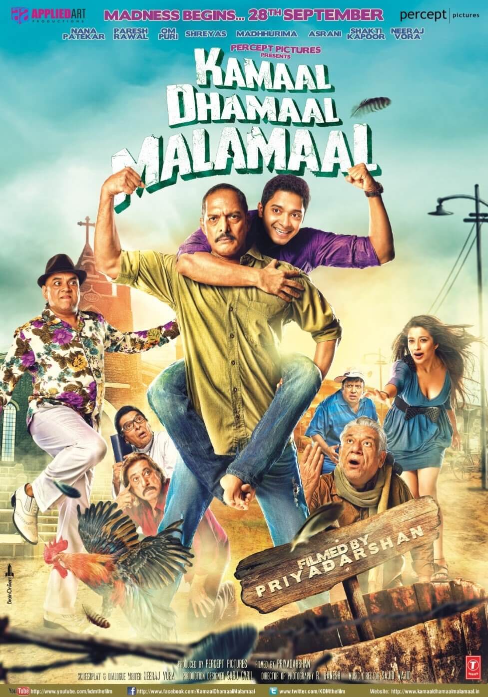 Kamaal Dhamaal Malamaal (2012) BluRay 720p