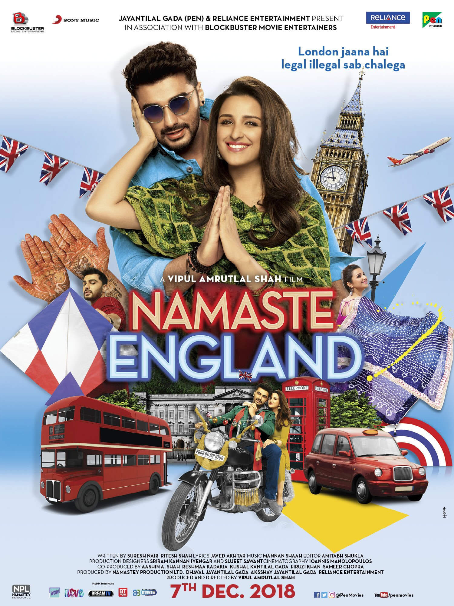 Namaste England (2018) BluRay 720p
